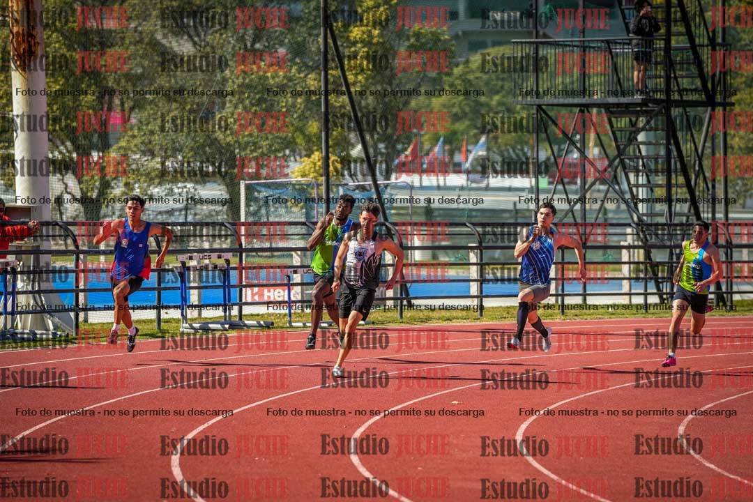 Fotos de los 200 m llanos de varones