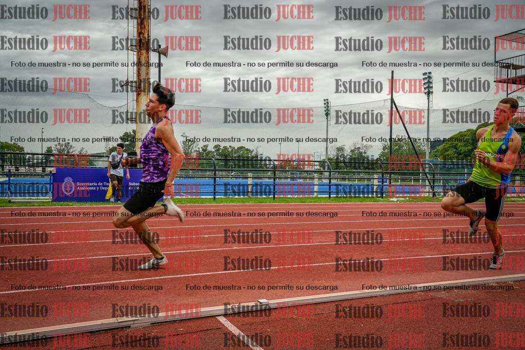 Fotos de los 200 m de varones