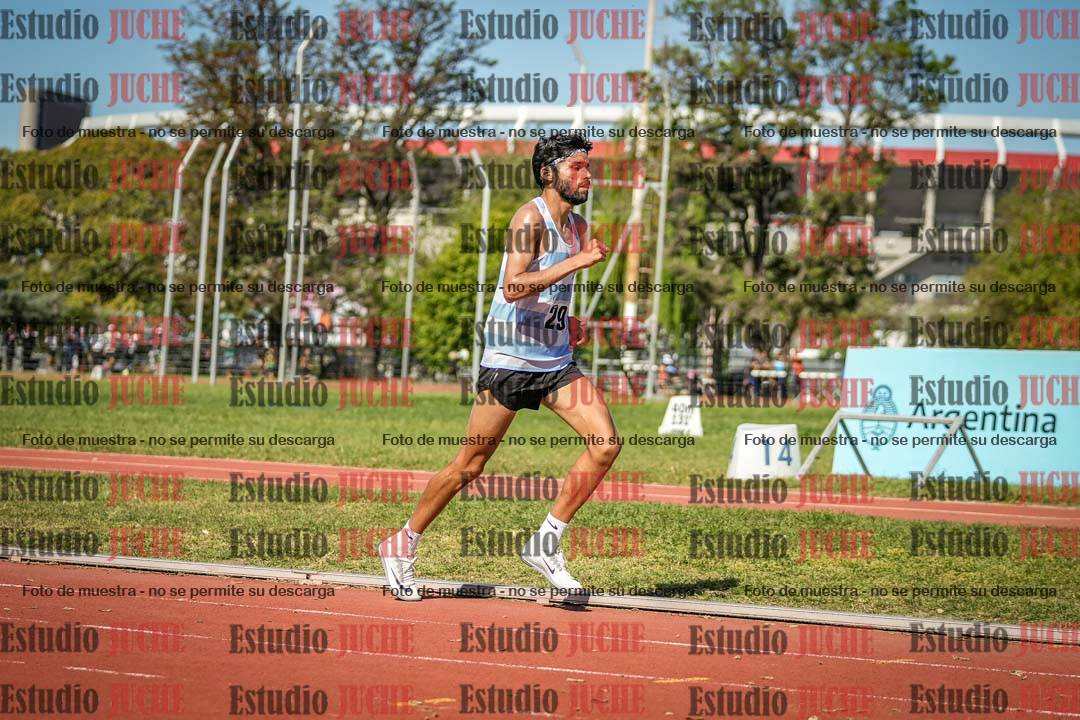 Fotos de los 5000 m llanos de varones