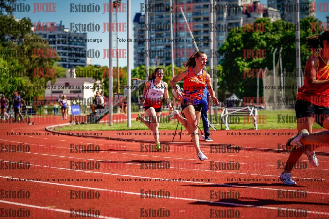 Fotos de los 200 m llanos de mujeres