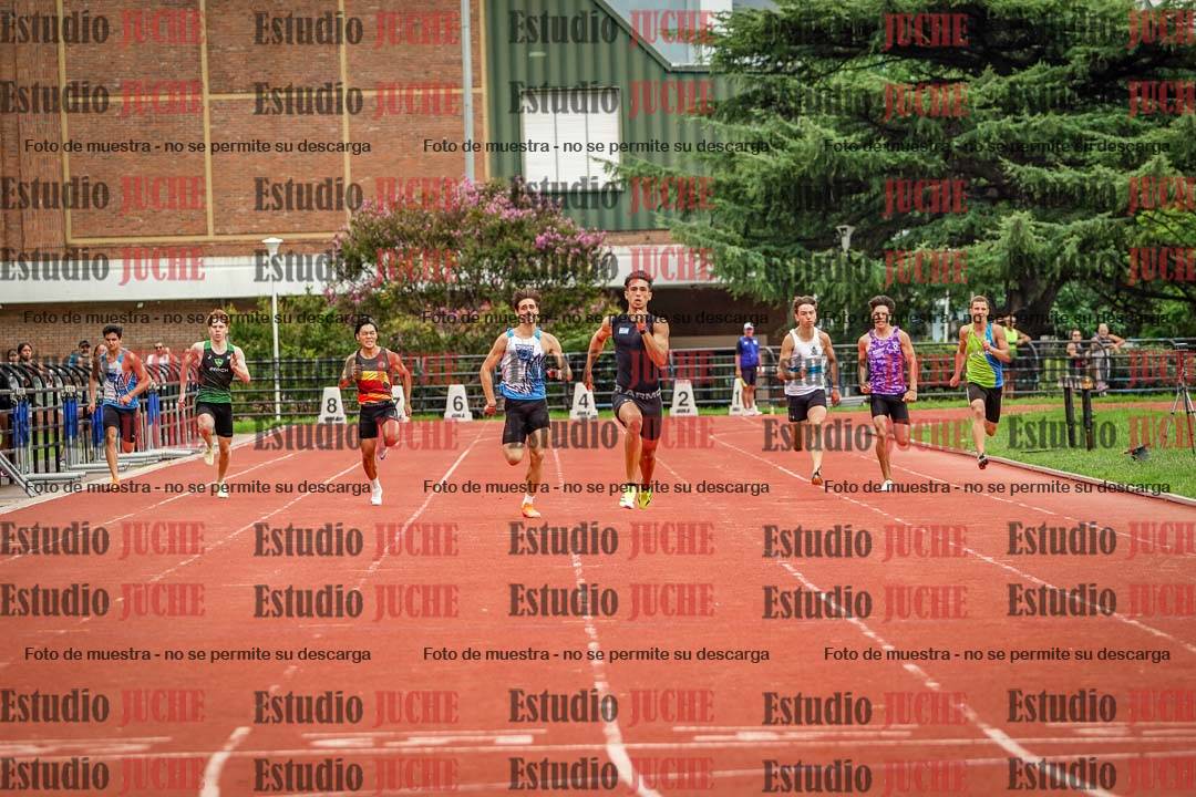 Fotos de los 200 m de varones