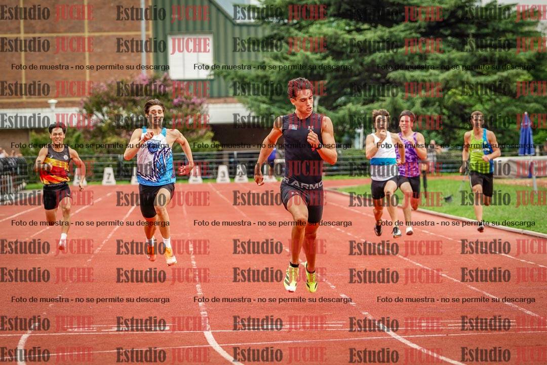 Fotos de los 200 m de varones