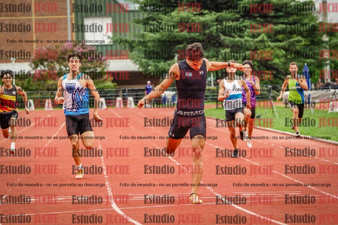 Fotos de los 200 m de varones