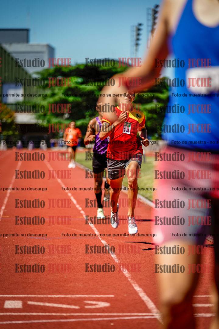 Fotos de los 800 m llanos de varones