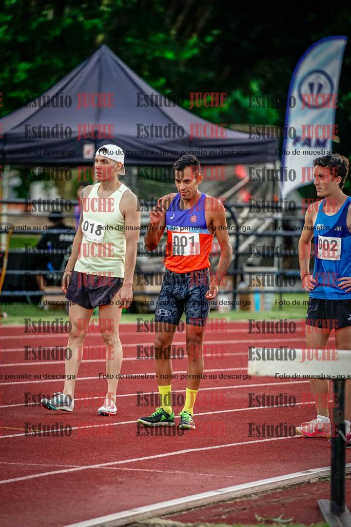 Fotos de los 1500 m llanos de varones