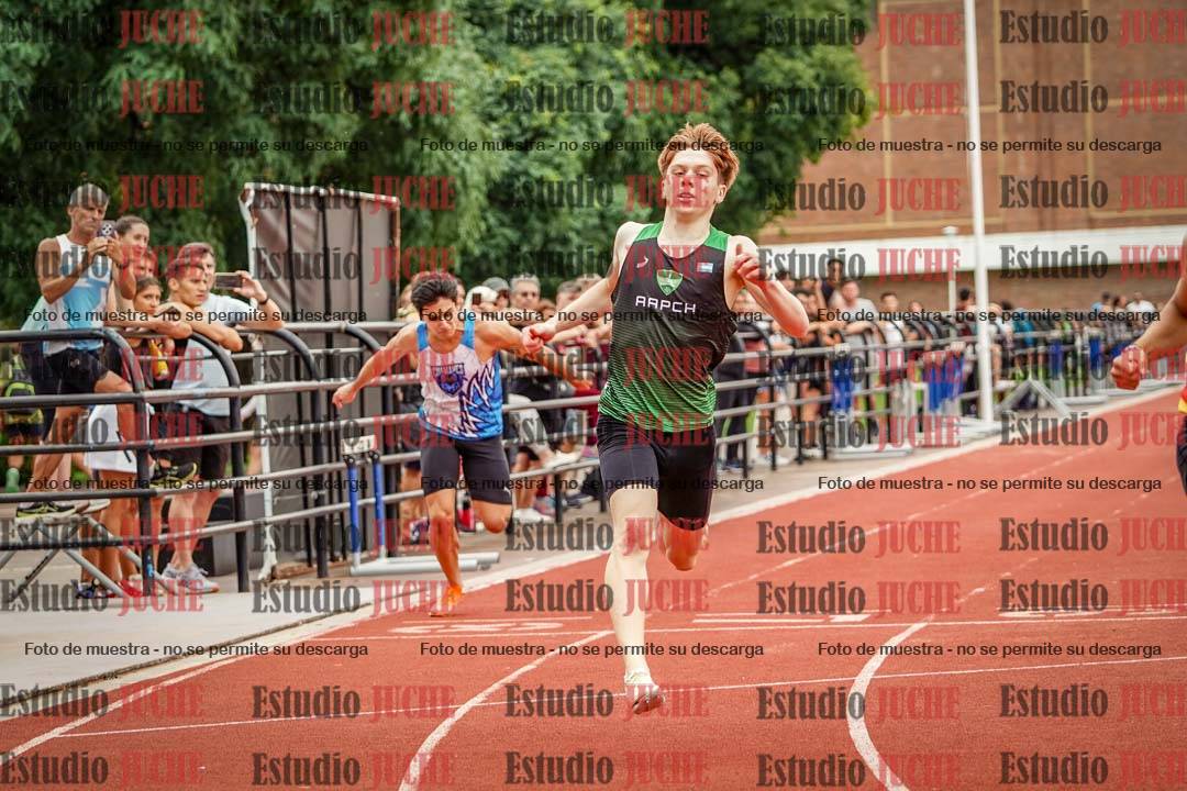 Fotos de los 200 m de varones