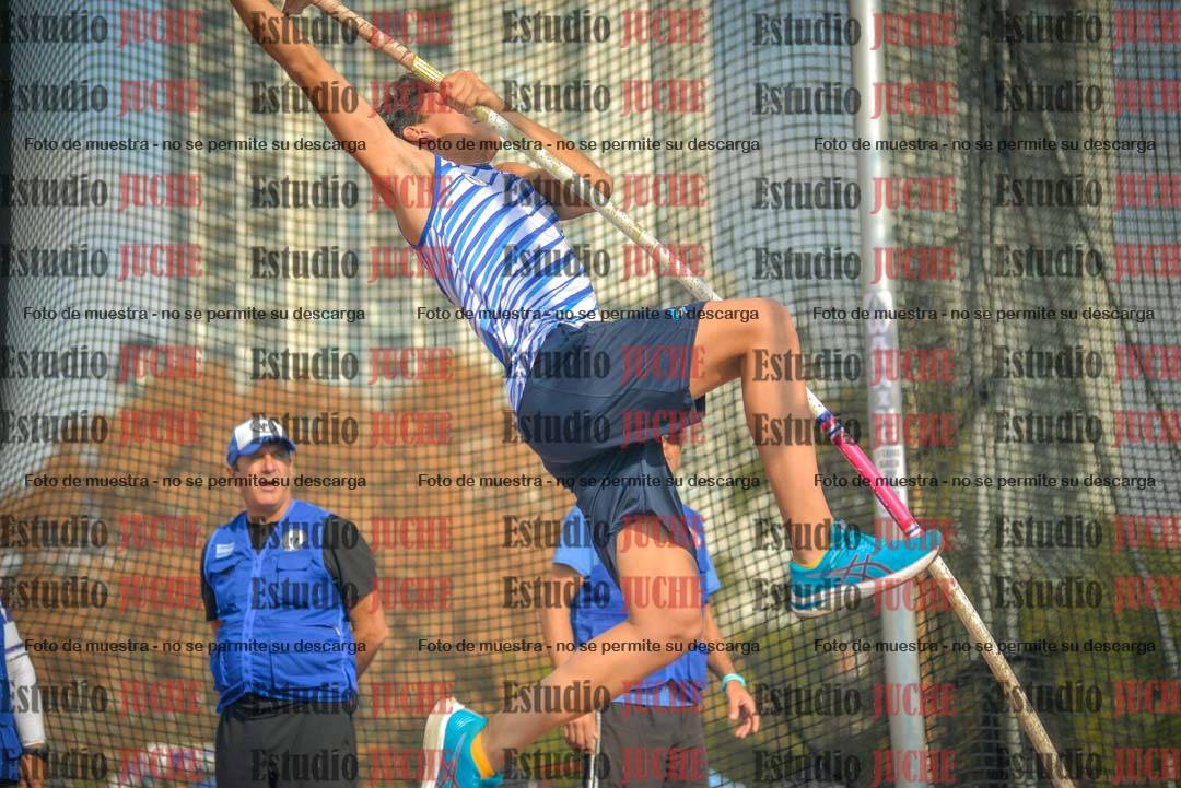 Fotos del salto con garrocha de varones - decatlón 8