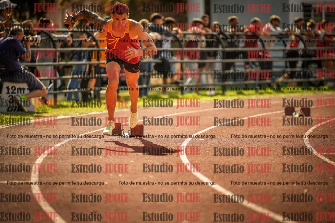 Fotos de los 400 m llanos de varones