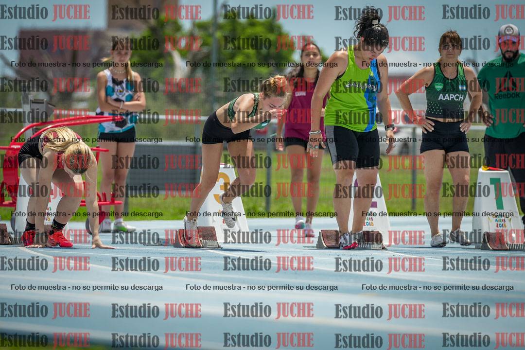 Fotos de los 100 m llanos de mujeres