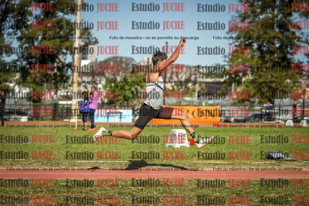 Fotos del salto triple de varones