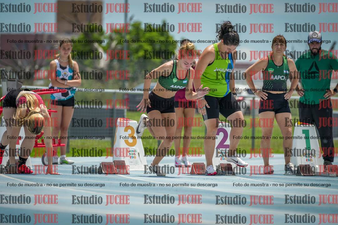 Fotos de los 100 m llanos de mujeres