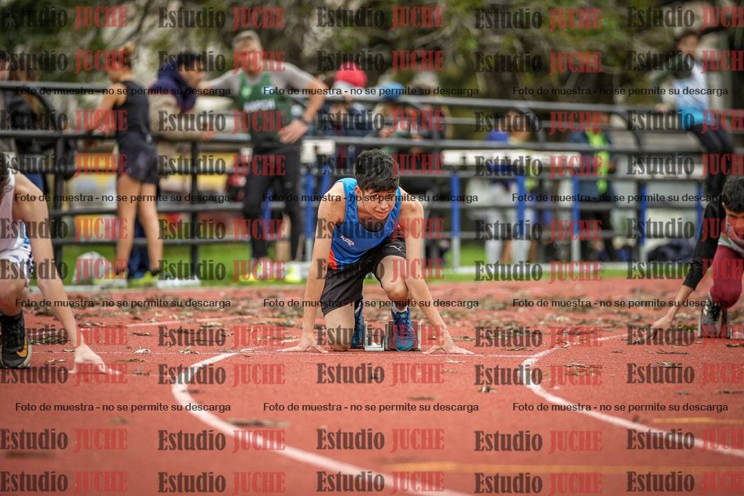 Fotos de los 200 m llanos de varones