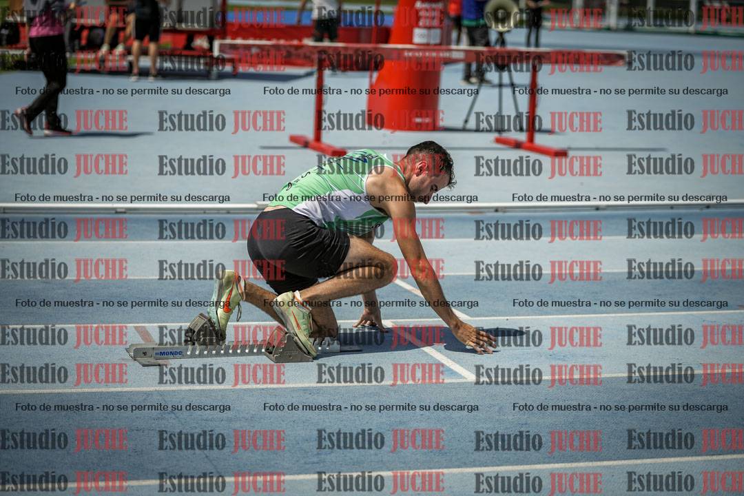 Fotos de los 400 m llanos de varones
