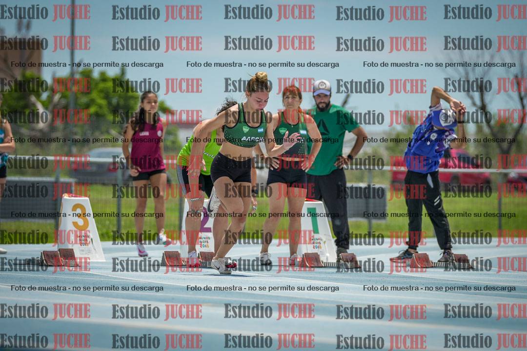 Fotos de los 100 m llanos de mujeres