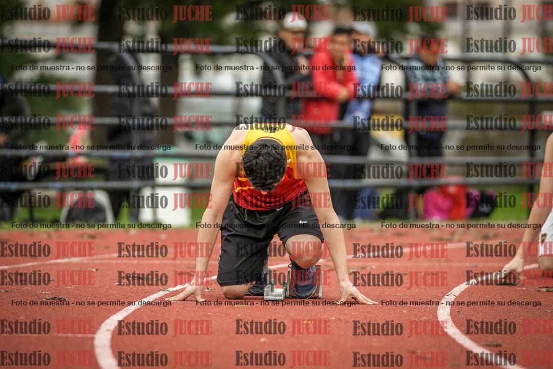 Fotos de los 200 m llanos de varones