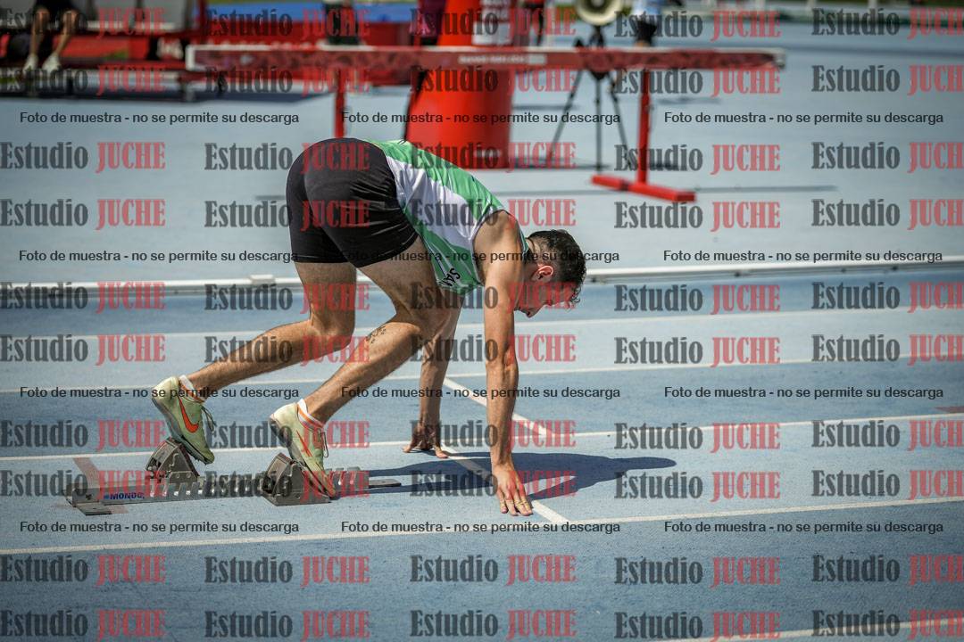 Fotos de los 400 m llanos de varones