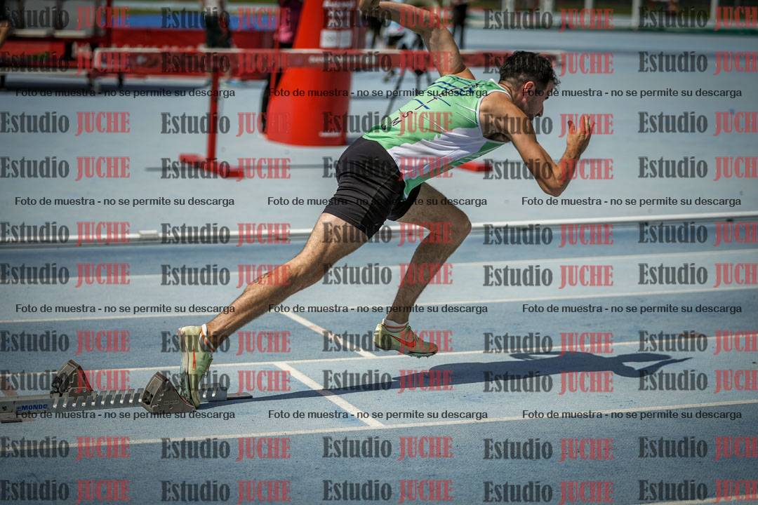 Fotos de los 400 m llanos de varones