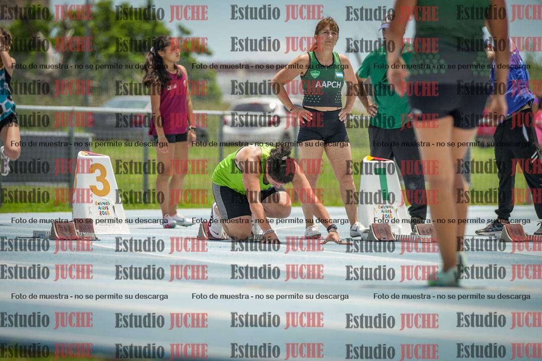 Fotos de los 100 m llanos de mujeres