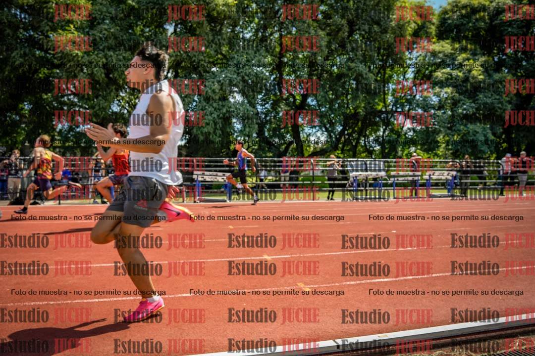 Fotos de los 100 m de varones