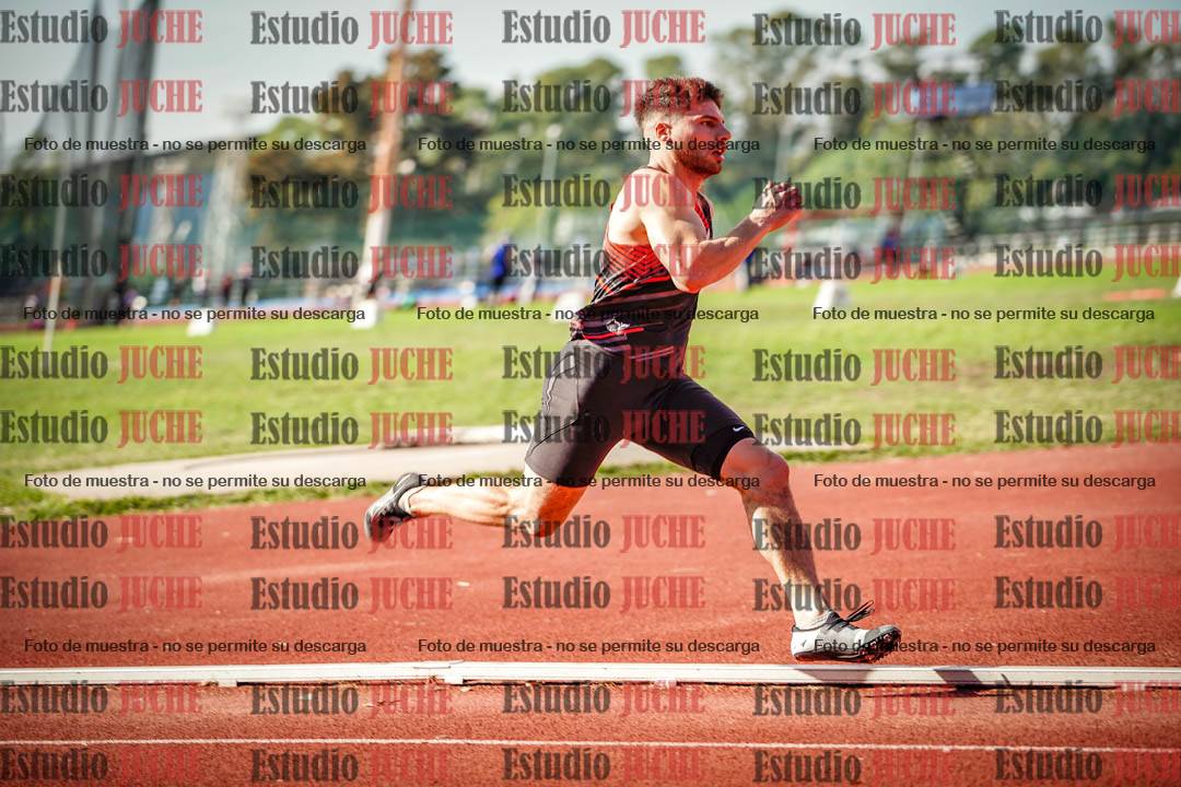 Fotos de los 400 m llanos de varones
