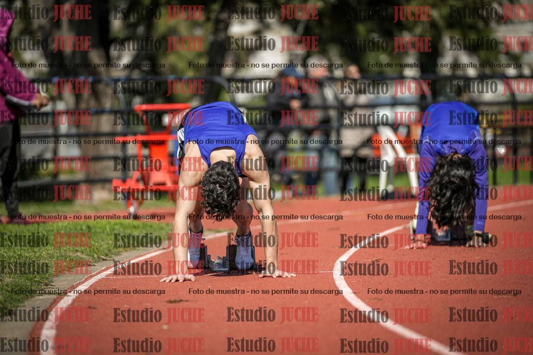 Fotos de los 200 m llanos de varones