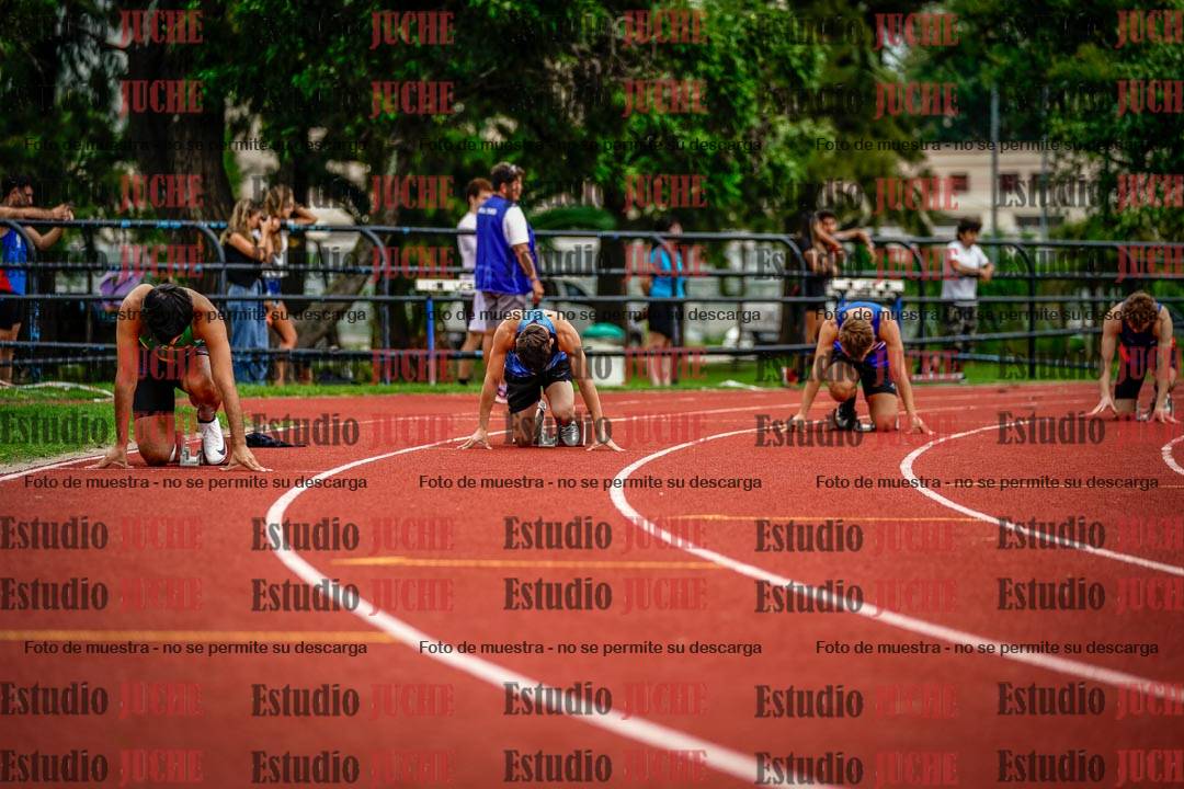 Fotos de los 200 m de varones