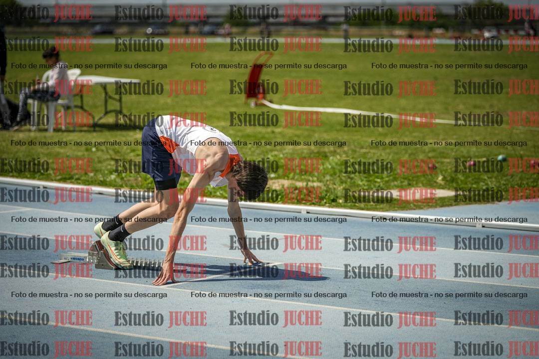 Fotos de los 400 m llanos de varones