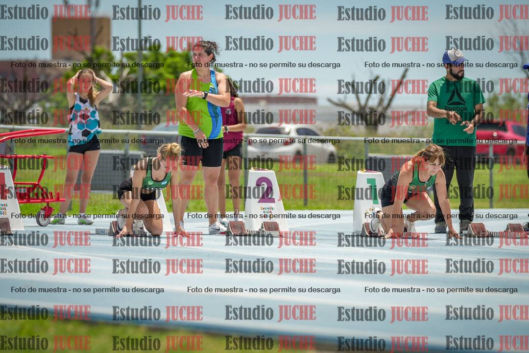 Fotos de los 100 m llanos de mujeres