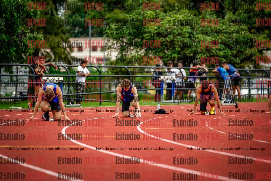 Fotos de los 200 m de varones