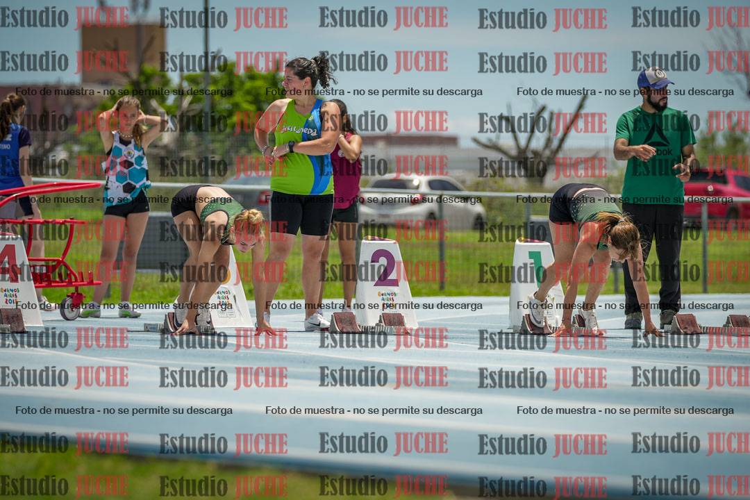 Fotos de los 100 m llanos de mujeres