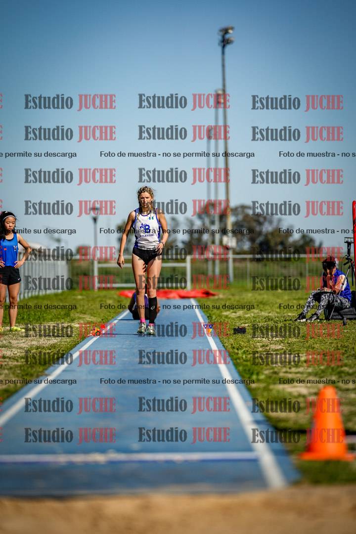 Fotos del salto en largo de mujeres