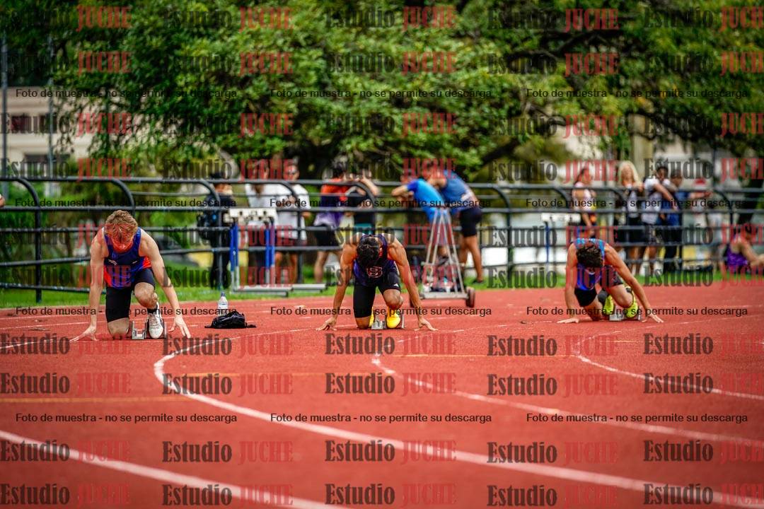 Fotos de los 200 m de varones