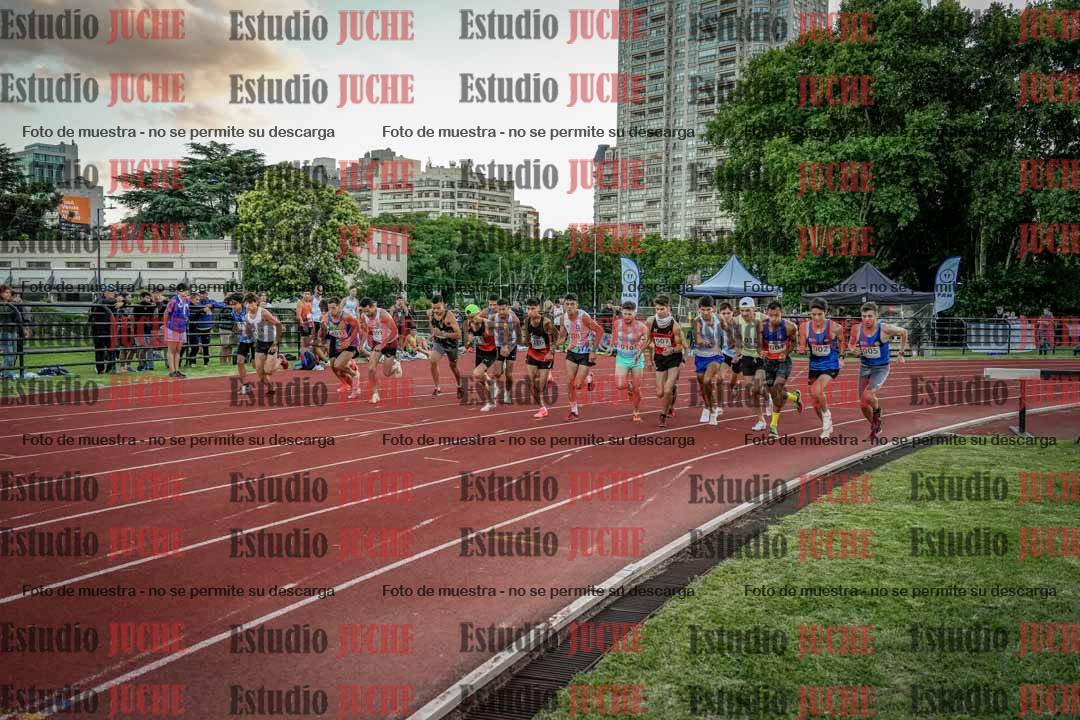 Fotos de los 1500 m llanos de varones
