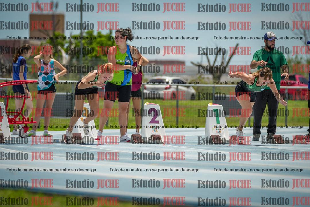 Fotos de los 100 m llanos de mujeres