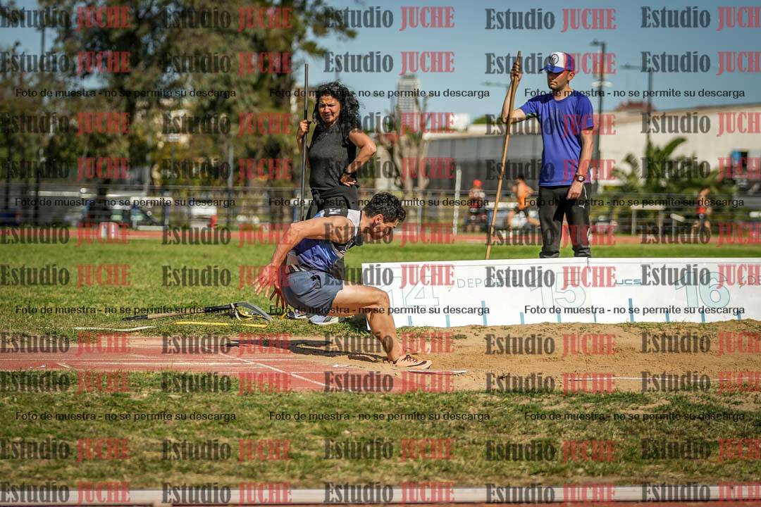 Fotos del salto triple de varones