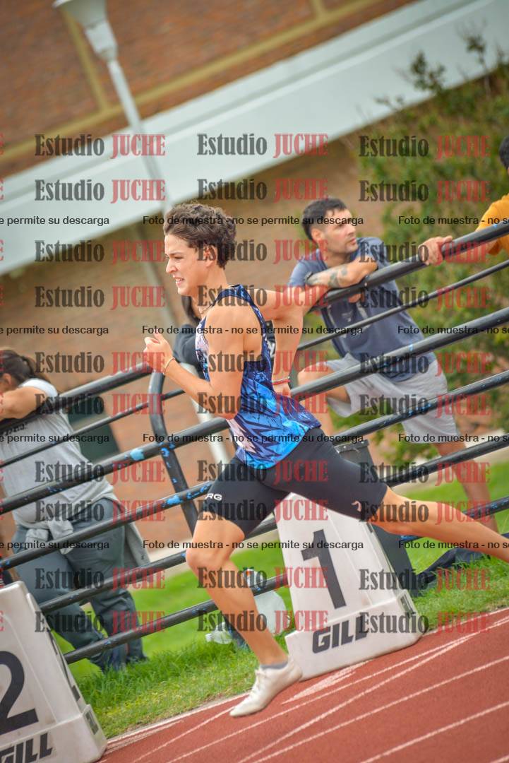 Fotos de los 400 m llanos de varones