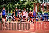 Fotos de los 100 m de varones