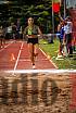 Fotos del salto triple de mujeres y varones
