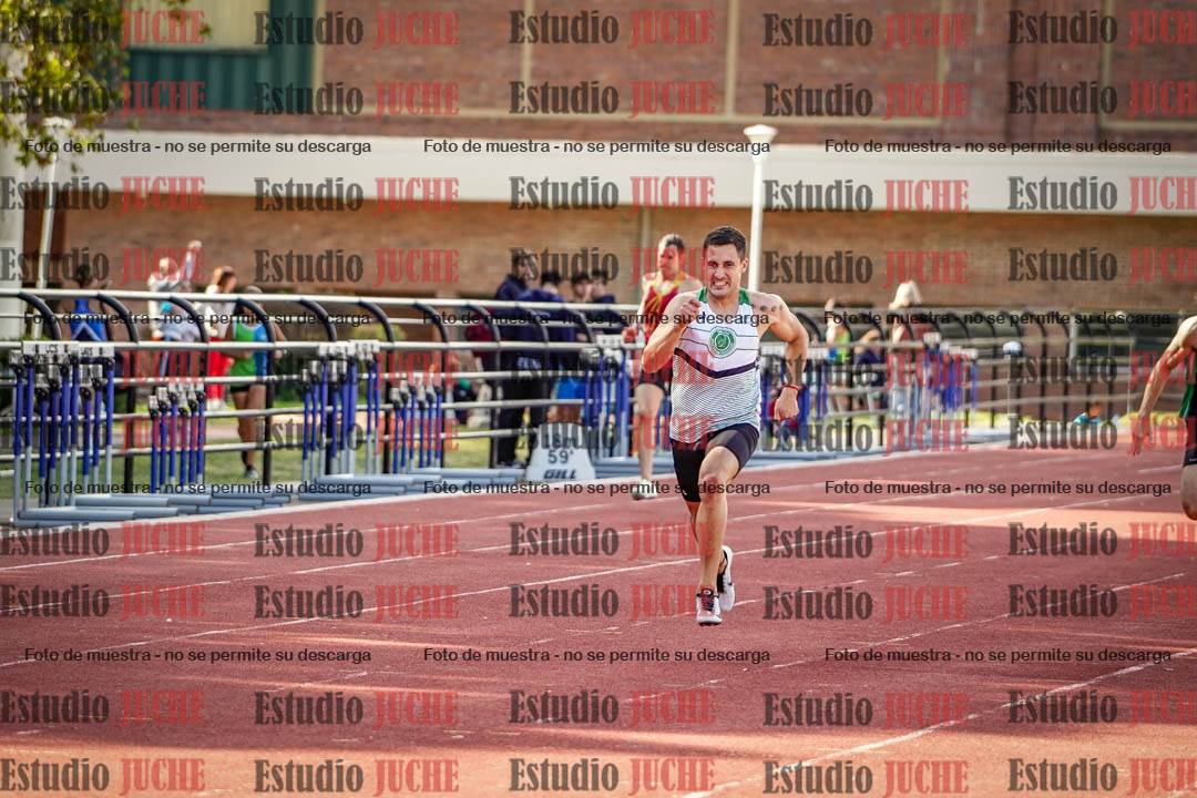 Fotos de los 400 m llanos de varones