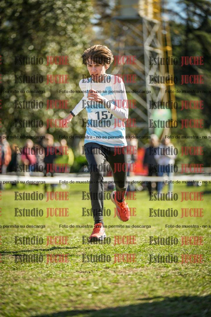 Fotos de la llegada del cross de 2000 m