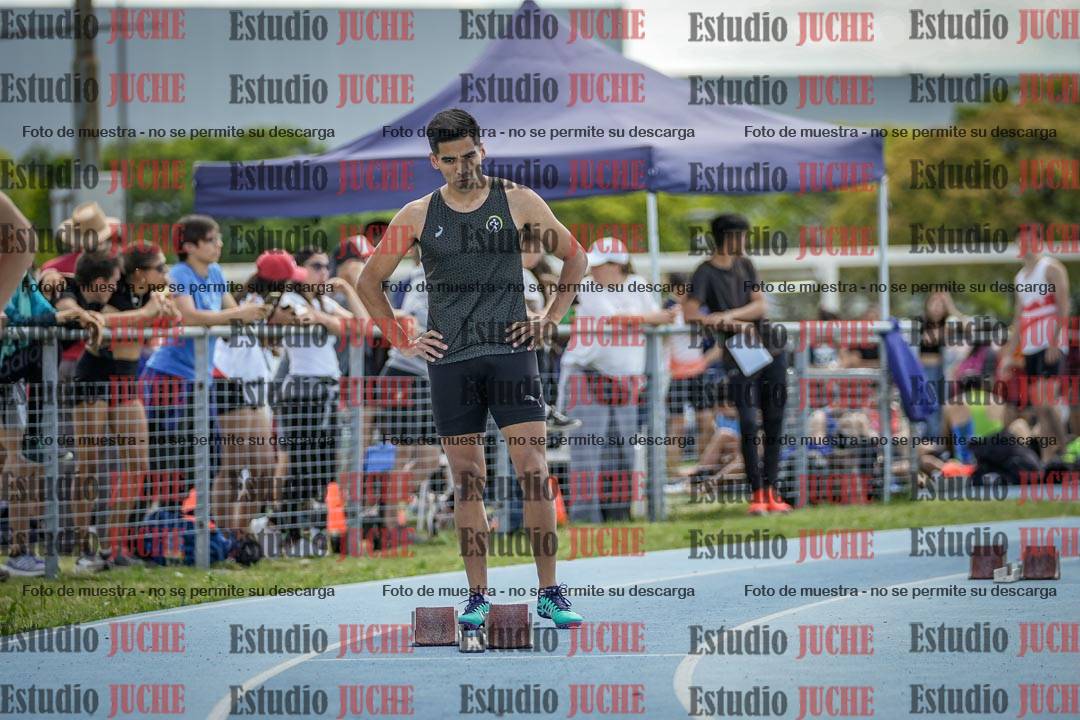 Fotos de los 400 m llanos de varones