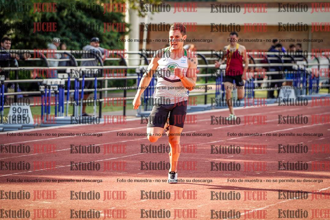 Fotos de los 400 m llanos de varones