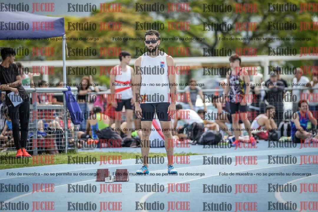 Fotos de los 400 m llanos de varones