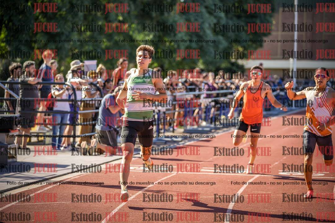 Fotos de los 400 m llanos de varones