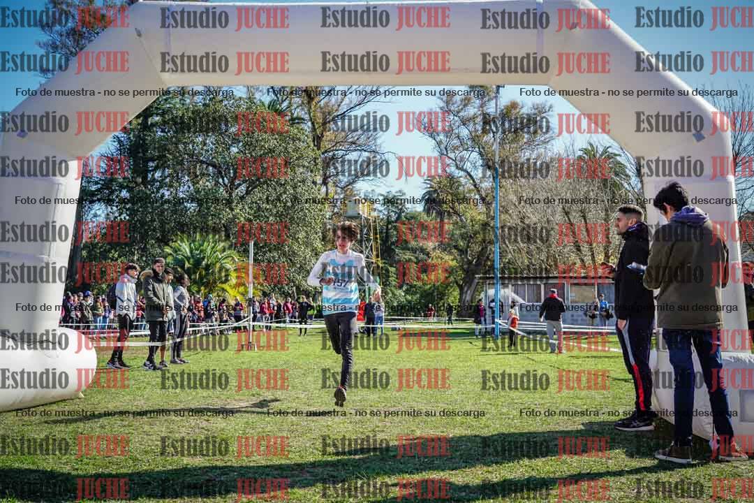 Fotos de la llegada del cross de 2000 m