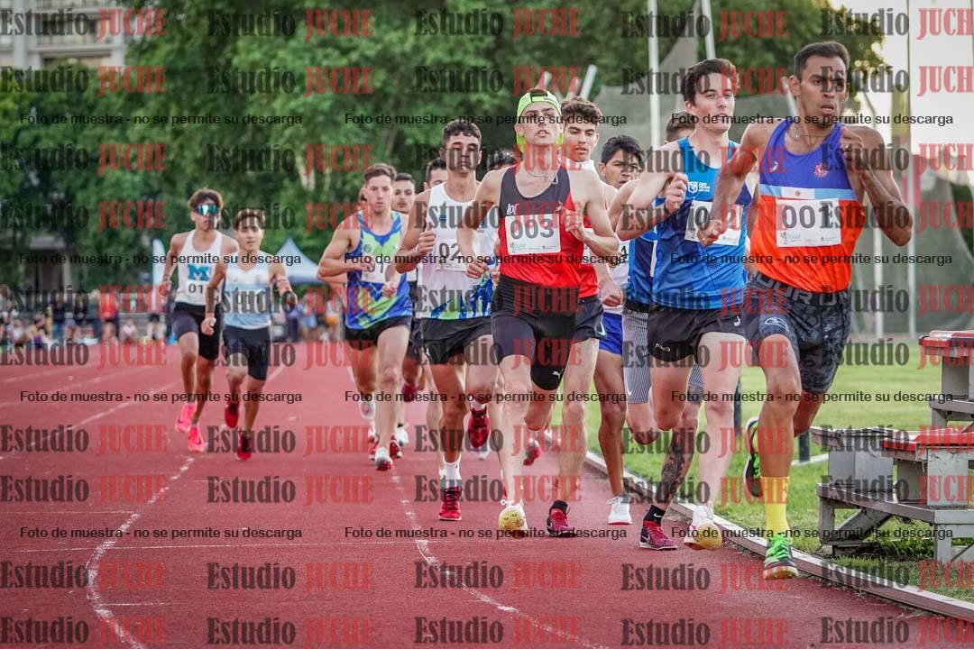 Fotos de los 1500 m llanos de varones