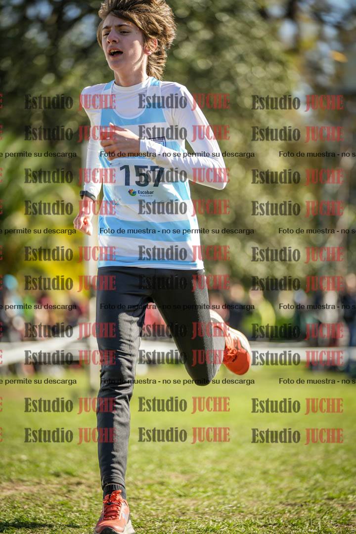 Fotos de la llegada del cross de 2000 m