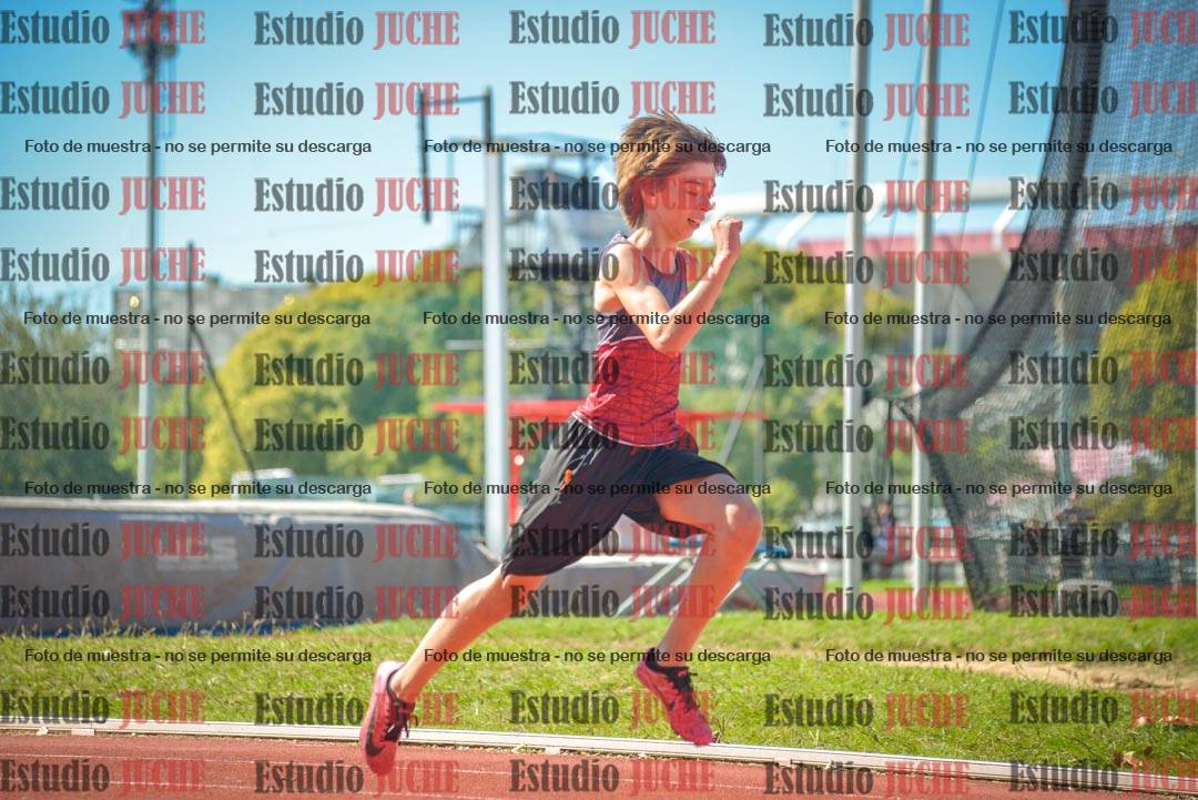 Fotos de los 200 m llanos de varones
