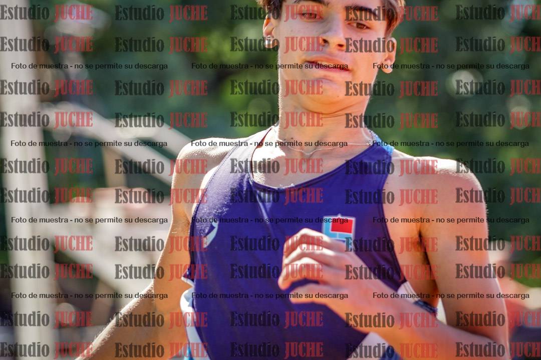Fotos de los 100 m llanos de varones