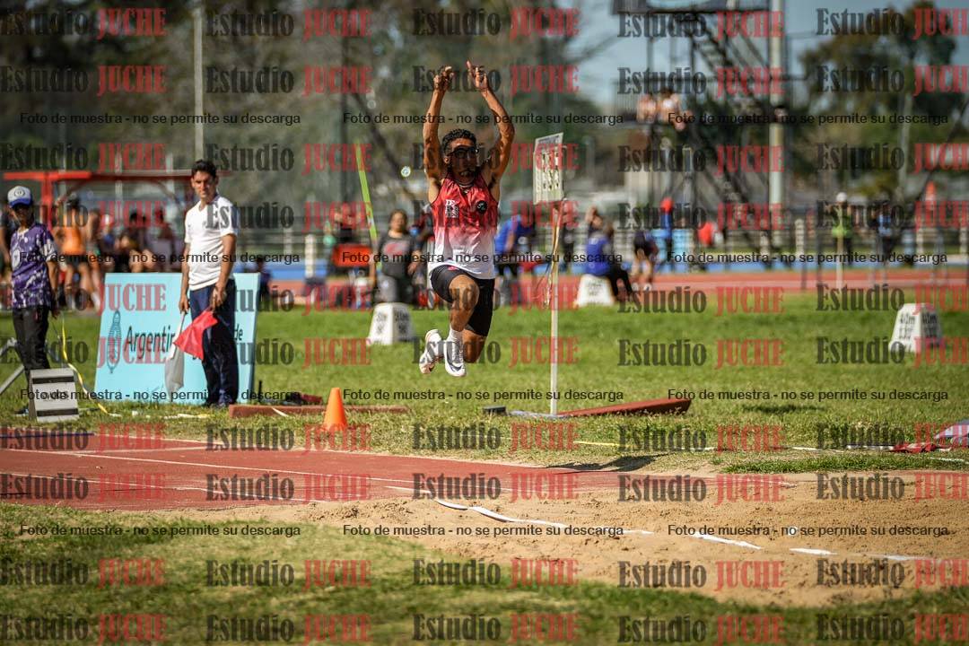 Fotos del salto triple de varones